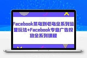 Facebook菜鸟到老鸟全系列运营玩法+Facebook专业广告投放全系列课程